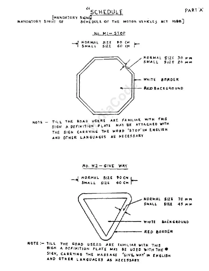 The First Schedule, page 121 of the Act